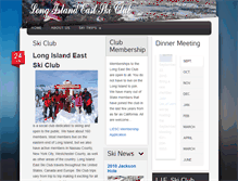 Tablet Screenshot of lieskiclub.com